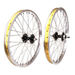 SE Racing SE Racing 20" Wheelset for '20 STR-1 Quadangle - POLISHED & BLACK