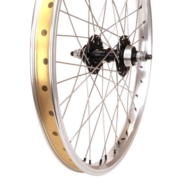 SE Racing SE Racing 20" Wheelset for '20 STR-1 Quadangle - POLISHED & BLACK