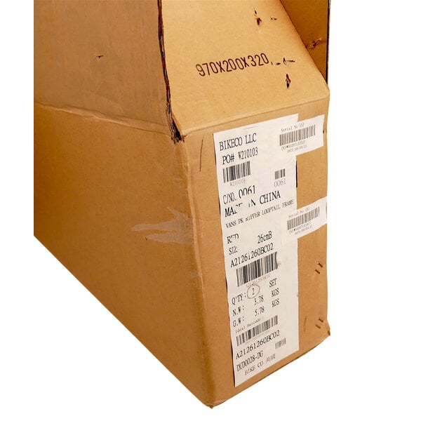 SE Racing 2021 SE Racing VANS PK Ripper Looptail frame - RED/YELLOW - NEW IN BOX