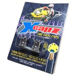 NOS Trik Topz CROWNS Schrader valve caps (PAIR) - CHROME