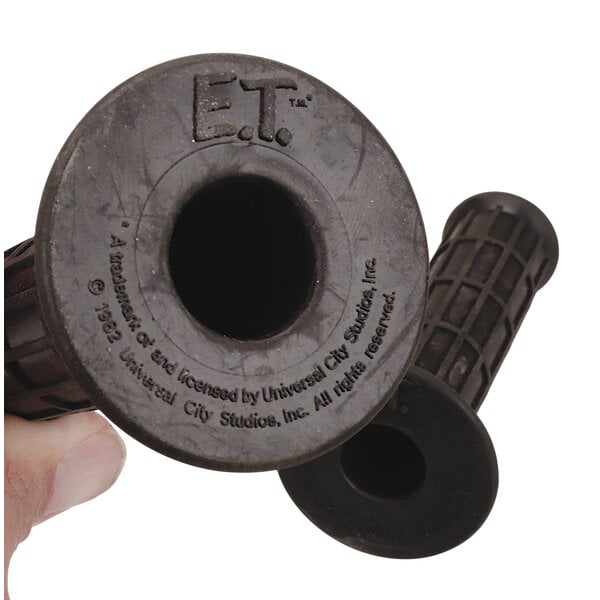NOS E.T. old school BMX officially licensed grips from 1982 - BLACK