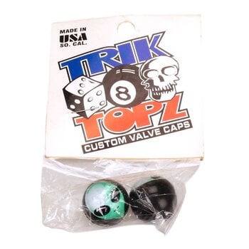 NOS Trik Topz ALIEN Schrader valve caps (PAIR)