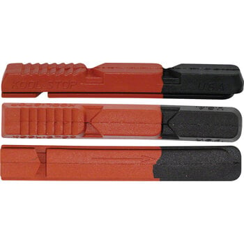 Kool Stop Kool-Stop - V-brake Type 2 Replacement Brake Pad Insert - Dual Compound