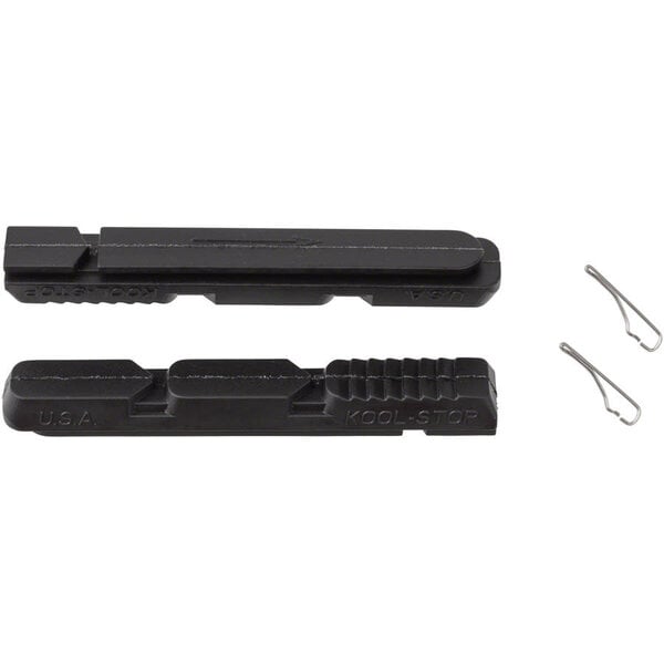 Kool Stop Kool-Stop - V-Brake Type 2 Replacement Brake Pad Inserts - Black