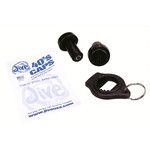 Neal Enterprises NOS Jive Handle 40's Caps Bicycle Handlebar Bar Ends (PAIR) BLACK