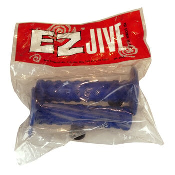 Neal Enterprises NOS EZ Jive Handles old school BMX bicycle grips - DARK BLUE