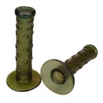 Neal Enterprises Jive Handles TENTACLES old school BMX bicycle grips CLEAR GREEN NOS!