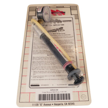 NOS Progressive Suspension MINI Gauge Series P2 MTB Pump