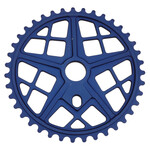 S&M S&M Bikes 39T Motoman BMX sprocket chainwheel BLUE GROOVE