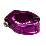Dia-Compe Dia-Compe MX hinged old  school BMX bicycle seat clamp - 25.4mm (1") PURPLE