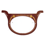 Neal Enterprises Neal Enterprises PROTO-PLATE old school BMX number plate RIPPER GOLD & BROWN