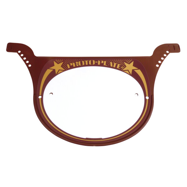 Neal Enterprises Neal Enterprises PROTO-PLATE old school BMX number plate RIPPER GOLD & BROWN