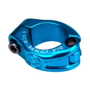 Dia-Compe Dia-Compe MX hinged BMX bicycle seat clamp - 28.6mm (1 1/8") NEW BLUE