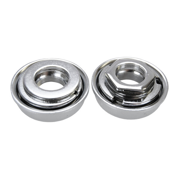 Tange-Seiki Tange OEM WHITE BOX BB220ST American Bottom Bracket for One Piece Bicycle Crank - 24T - CHROME