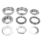 Tange-Seiki Tange OEM WHITE BOX BB220ST American Bottom Bracket for One Piece Bicycle Crank - 24T - CHROME