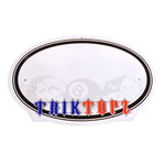 ***DIRTY***NOS Trik Topz Cruiser/Mini Oval Number Plate ***DIRTY***