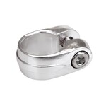 Porkchop BMX Suntour style BMX bicycle seat clamp - 28.6mm (1 1/8") - SILVER