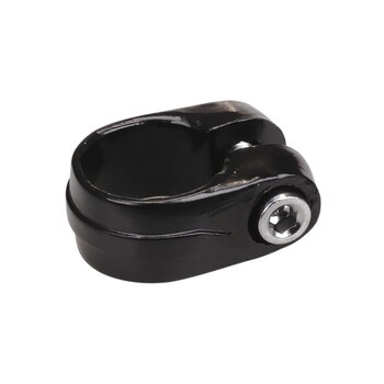 Porkchop BMX Suntour style BMX bicycle seat clamp - 28.6mm (1 1/8") - BLACK