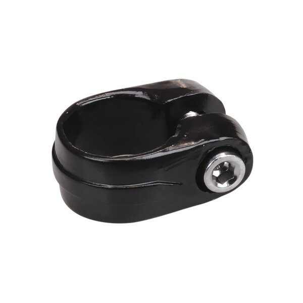 Porkchop BMX Suntour style BMX bicycle seat clamp - 28.6mm (1 1/8") - BLACK
