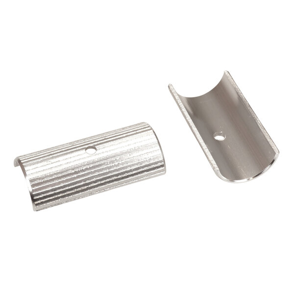 Porkchop BMX Bicycle handlebar shim stem reducer alloy 22.2mm to 25.4mm (7/8" to 1") SILVER