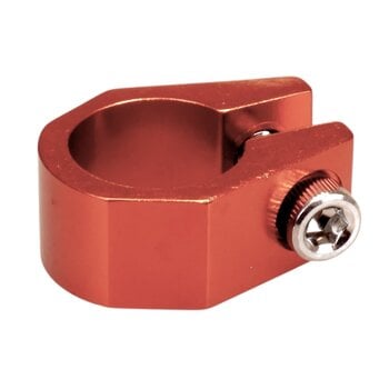 Tuf Neck style BMX bicycle seat post clamp 25.4mm (1") - COPPER BURNT ORANGE
