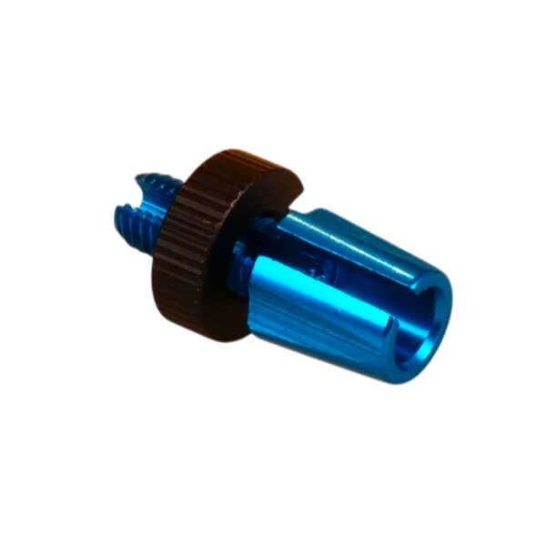 Dia-Compe Dia-Compe M7 bicycle brake lever threaded barrel adjuster - NEW BLUE