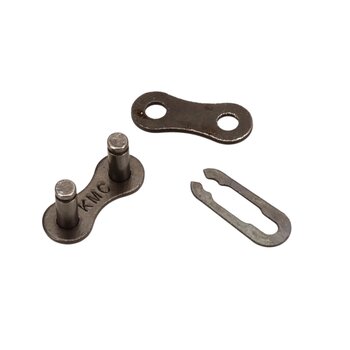 KMC KMC 410H Bicycle Master Link Missing Link 1/2" X 1/8" BLACK OXIDE
