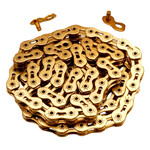 KMC KMC K1SL WIDE (formerly K710SL-TI) Superlight Kool BMX Chain 1/2" X 1/8" 100L GOLD