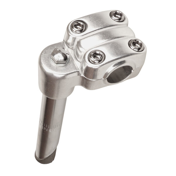 Porkchop BMX Suntour style old school 21.1mm quill BMX bicycle stem - SILVER