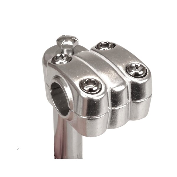 Porkchop BMX Suntour style old school 21.1mm quill BMX bicycle stem - SILVER