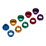 Porkchop BMX 7075 Aluminum alloy BMX bicycle chainring bolts (set of 5) MOTLEY