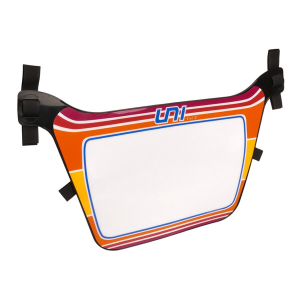 Air-Uni Air-Uni BMX Number Plate (original 1980's molds!) "Uni 2" - BLACK