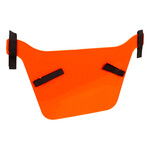 Air-Uni Air-Uni BMX Number Plate (original 1980's molds!) "Uni 2" - ORANGE