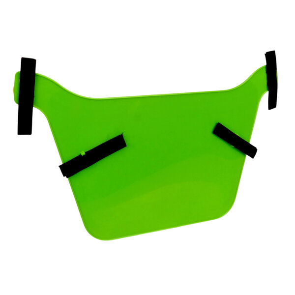 Air-Uni Air-Uni BMX Number Plate (original 1980's molds!) "Uni 2" - LIME GREEN