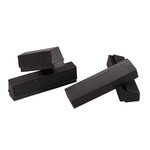 Kool Stop KOOL STOP Rod Pull Rectangle Base Phillips, Raleigh, Rudge, Hurcules vintage bicycle brake pads refills insert BLACK KS-RPRHB