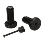 Neal Enterprises Jive Handle Trick Tips Bicycle Handlebar Bar Ends (PAIR) BLACK