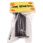 Neal Enterprises NOS Jive Handles old school BMX bicycle grips - BLACK w/ BLACK Trick Tips BAGGED