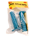 Neal Enterprises NOS Jive Handles old school BMX bicycle grips - DARK AQUA (TEAL?) w/ WHITE Trick Tips BAGGED