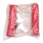 Neal Enterprises NOS M Jive Handles old school BMX grips - RED w/ WHITE Grip Locks PLAIN BAG
