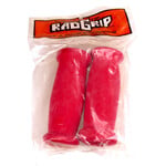 NOS RadGrip by Johar foam bicycle grips w/ PVC cores - RED