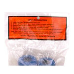 NOS RadGrip by Johar foam bicycle grips w/ PVC cores - BLUE