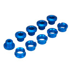 Porkchop BMX 7075 Aluminum alloy BMX bicycle chainring bolts (set of 5) BLUE