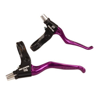 Dia-Compe Dia-Compe SS6 Old School MTB Mountain Bicycle Brake Levers Lever Set - PURPLE