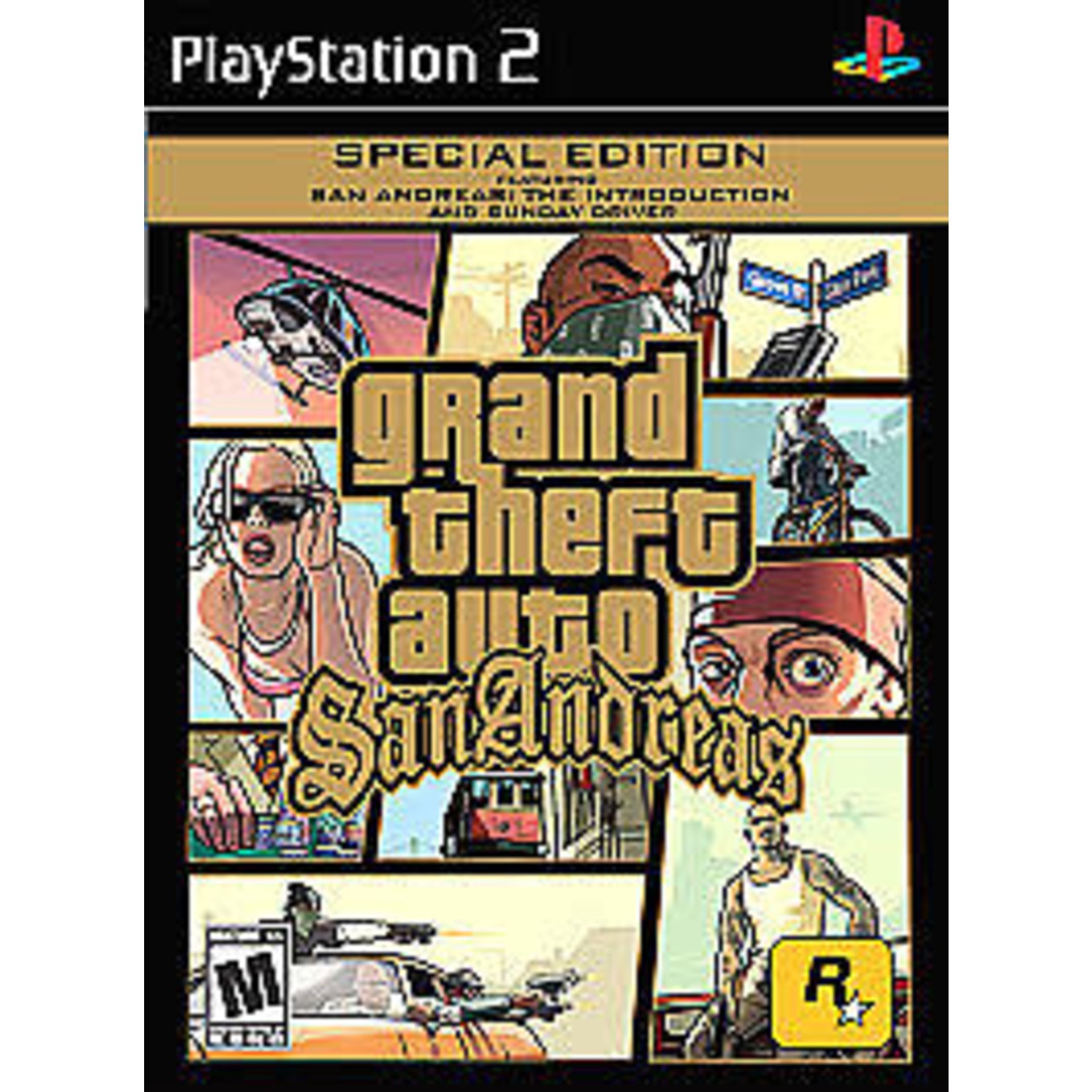 GTA San Andreas Special Edition PS2 Game For Sale