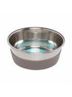 Messy Mutts Messy Mutts Stainless Steel Bowl With Nonslip Bottom LG