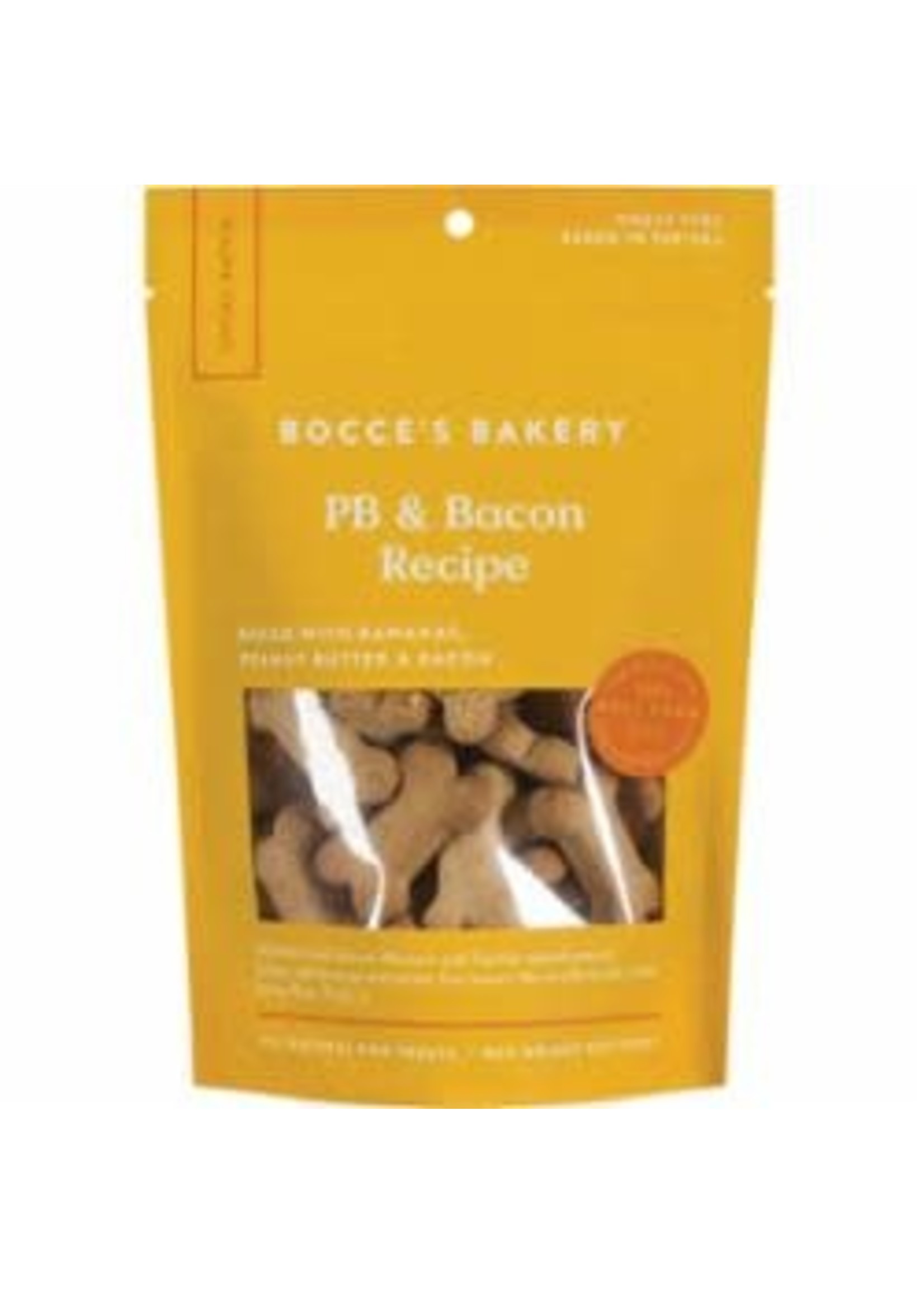 Bocce's Bakery PEANUT BUTTER BACON BISCUITS 8OZ
