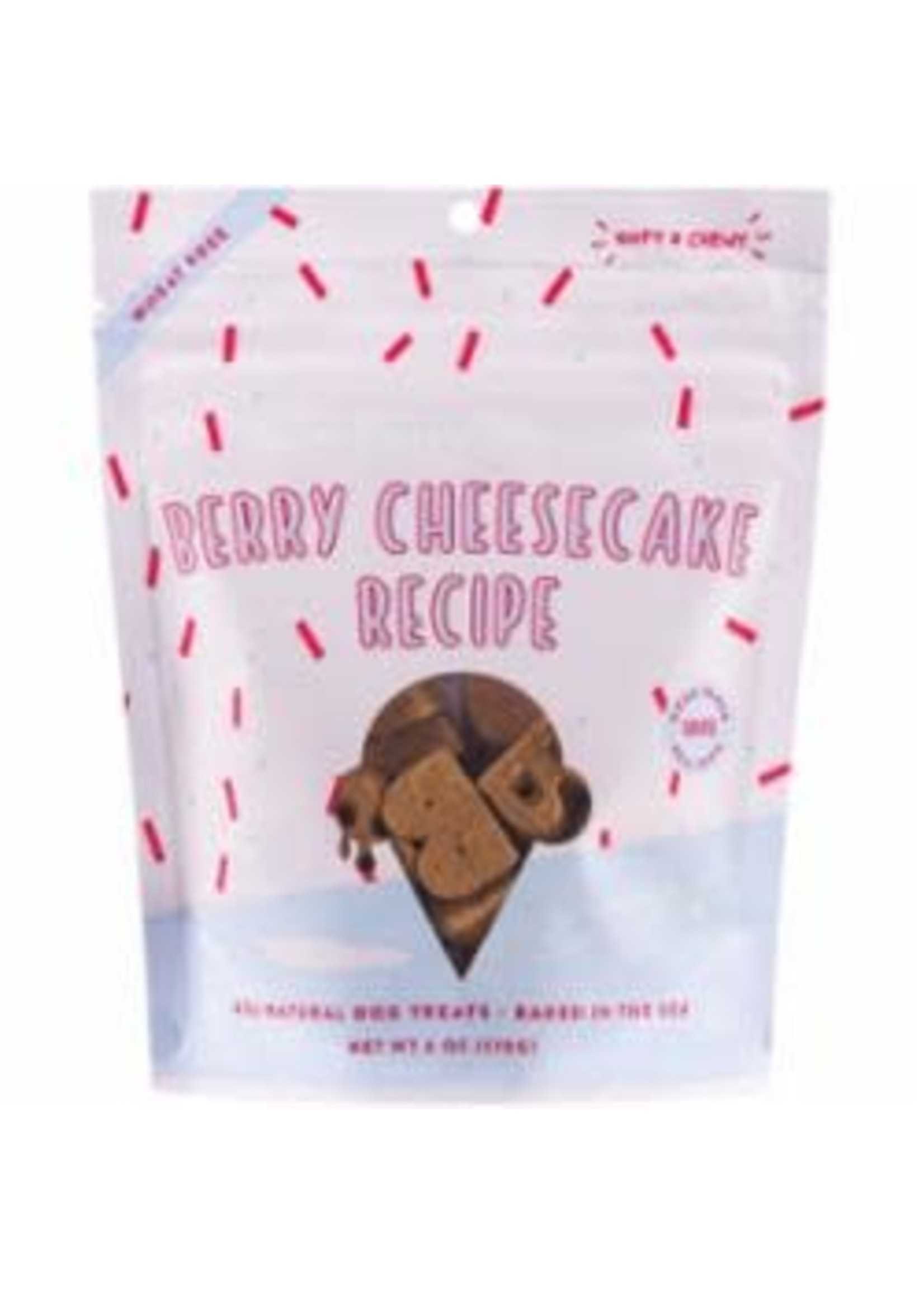 Bocce's Bakery SOFT CHEW BERRY CHEESECAKE 6OZ