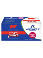 Answers Pet Food BEEF RAW FROZEN 8 OZ PATTIES 8 COUNT