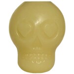 SodaPup Glow in the Dark Sugar Skull Chew Toy & Treat Dispenser - Medium