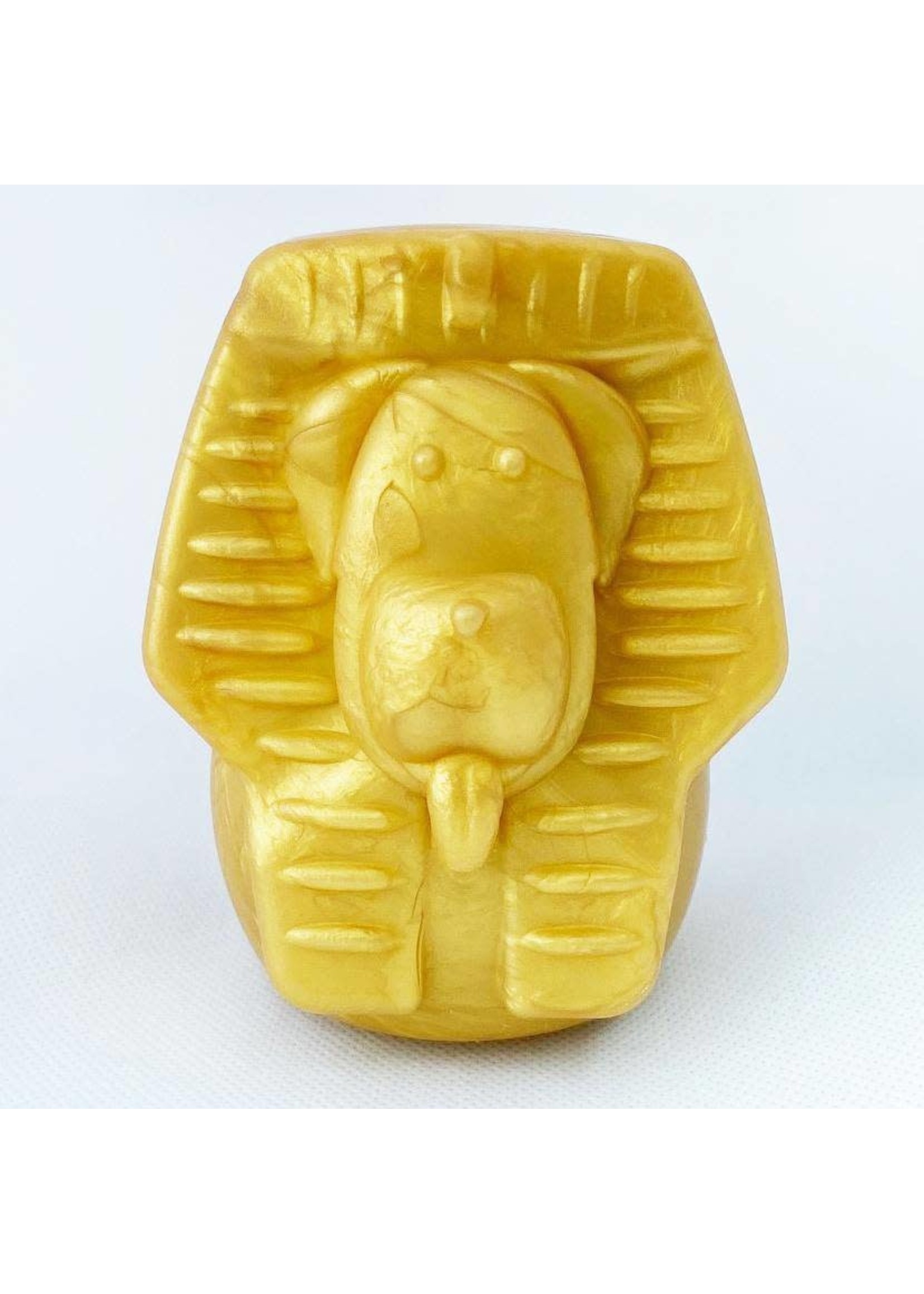 SodaPup Doggie Pharaoh Treat Dispenser & Chew Toy - Gold Medium